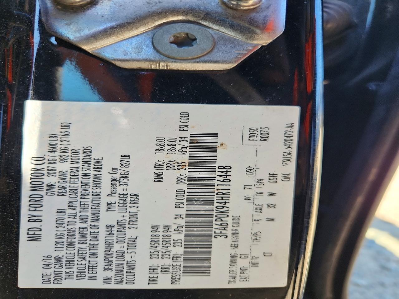 Ford Fusion Titanium