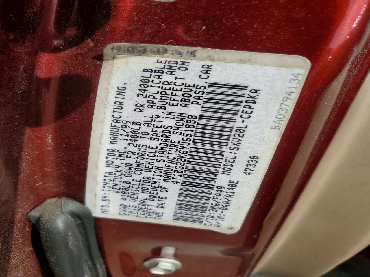 Toyota Camry Ce