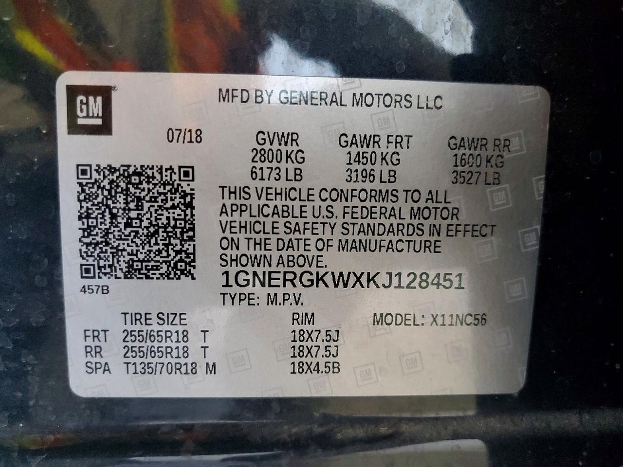 Chevrolet Traverse Lt