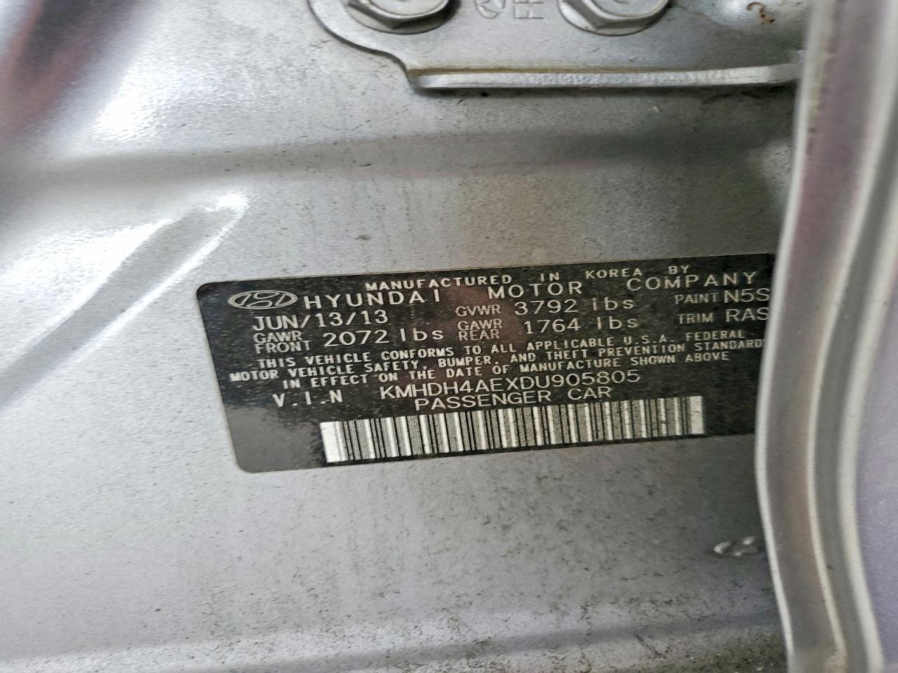 Hyundai ELANTRA Gls