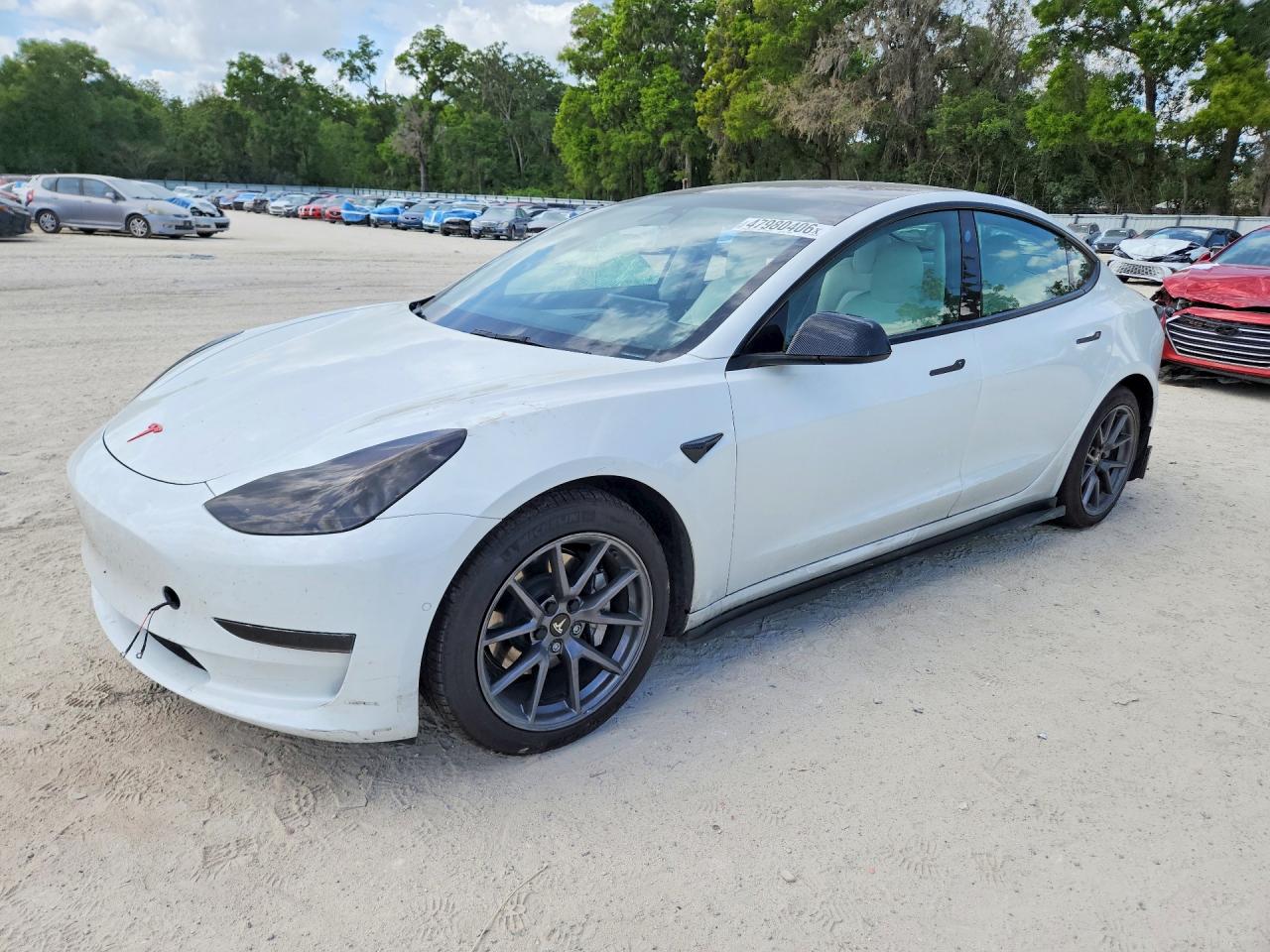 Salvage Tesla Model 3 Image