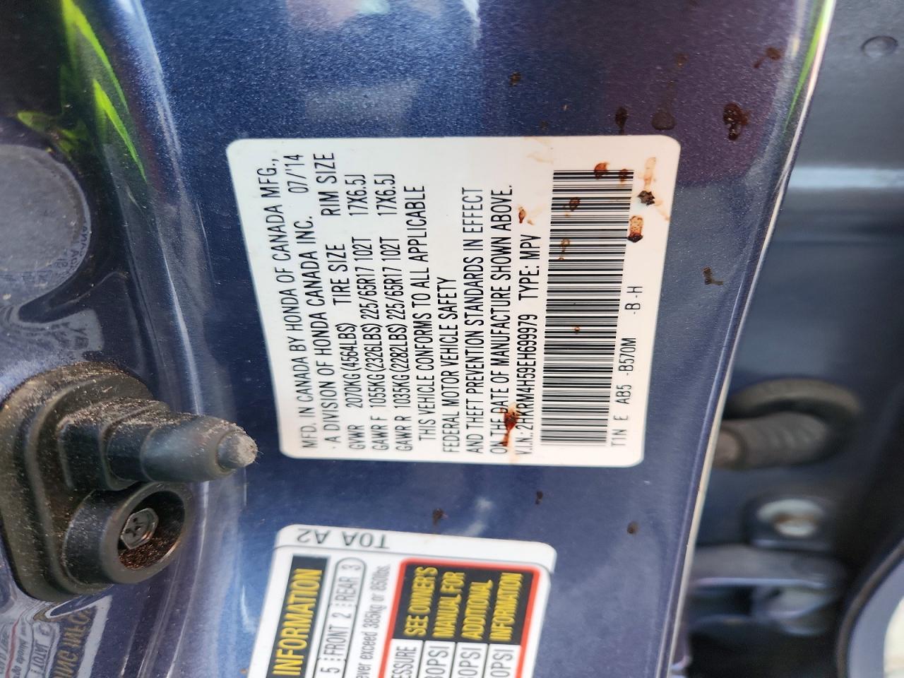 Honda Crv Ex