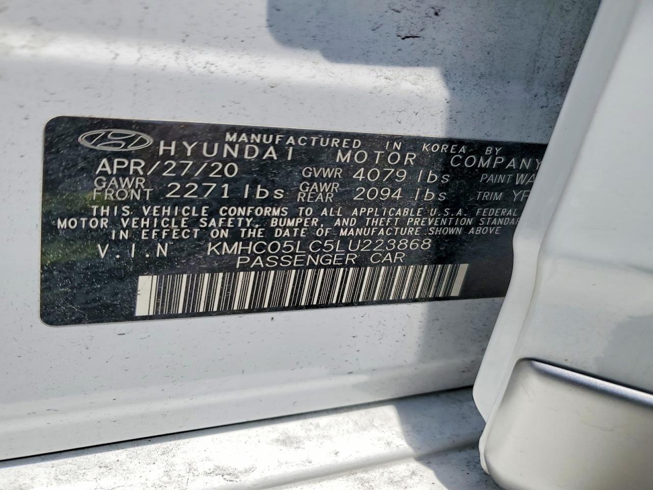 Hyundai Ioniq Limited