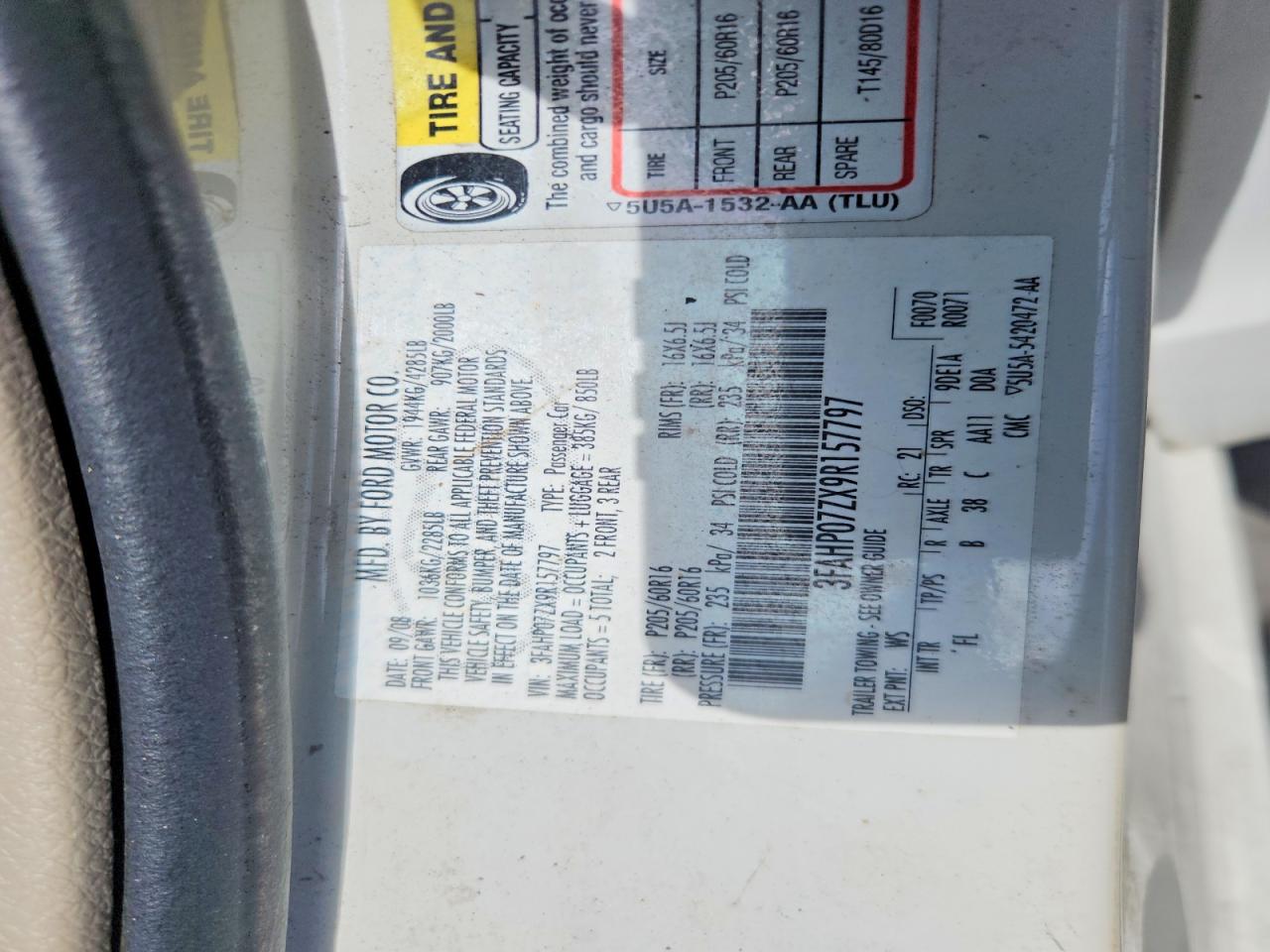Ford Fusion Se