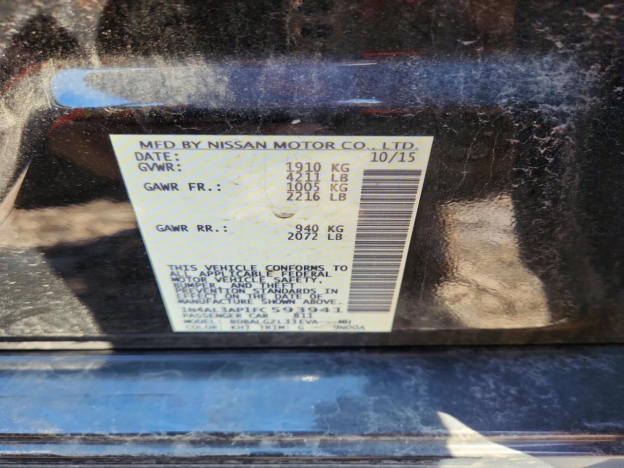 Nissan Altima 2.5 S