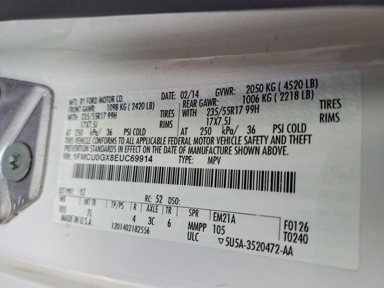 Ford Escape Se