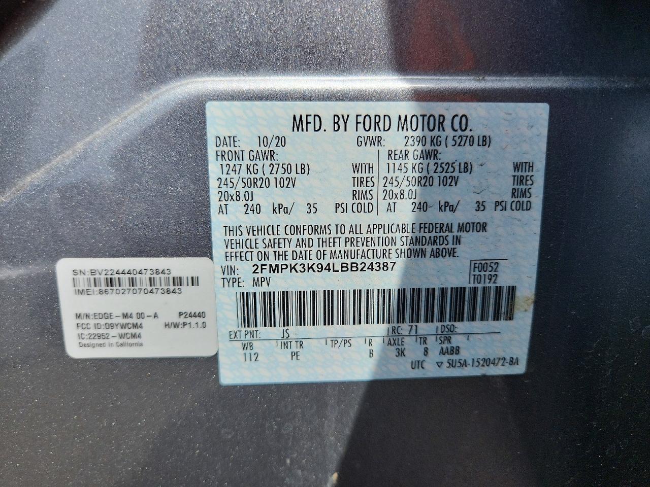 Ford Edge Titanium
