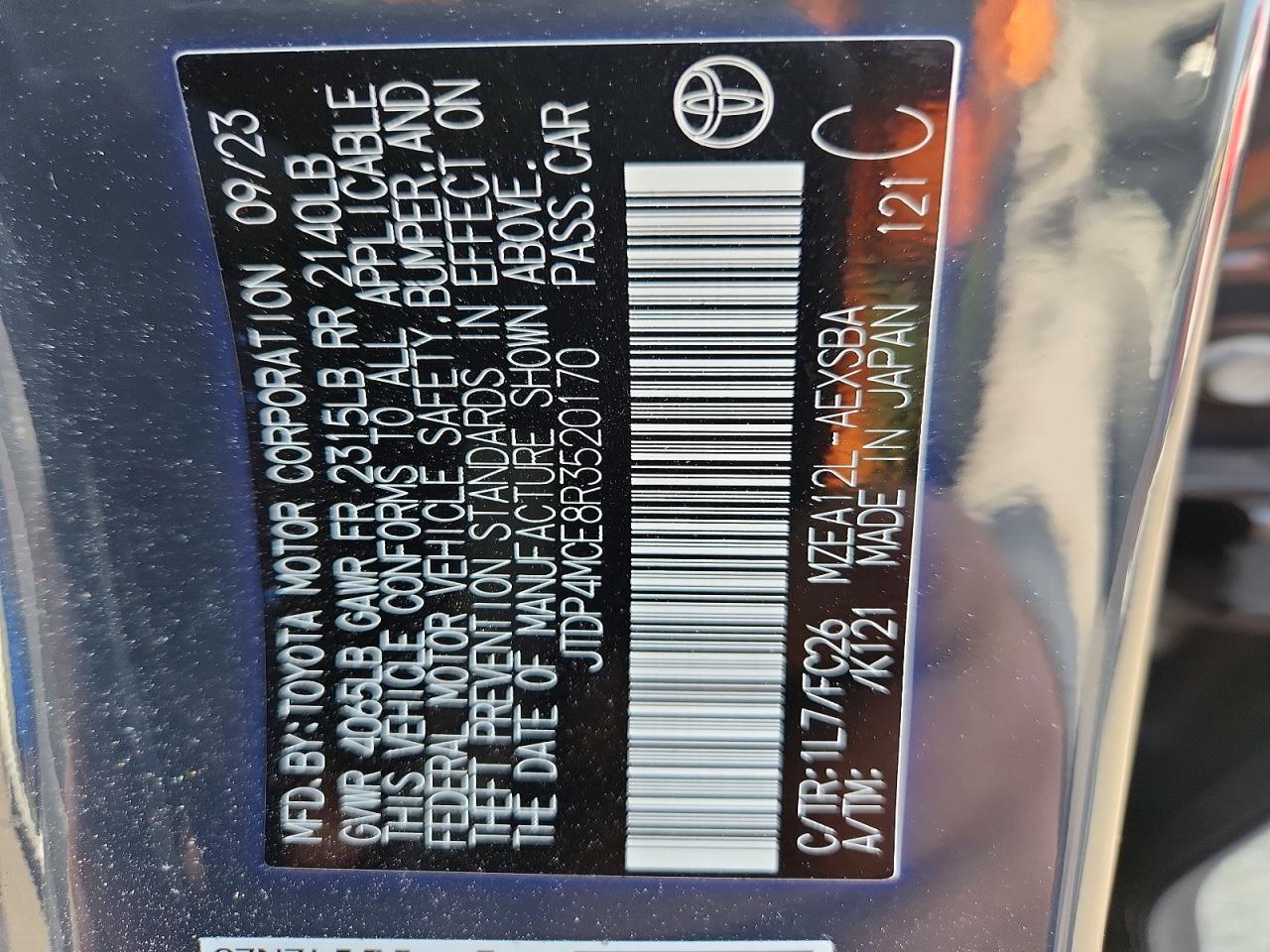 Toyota Corolla Se