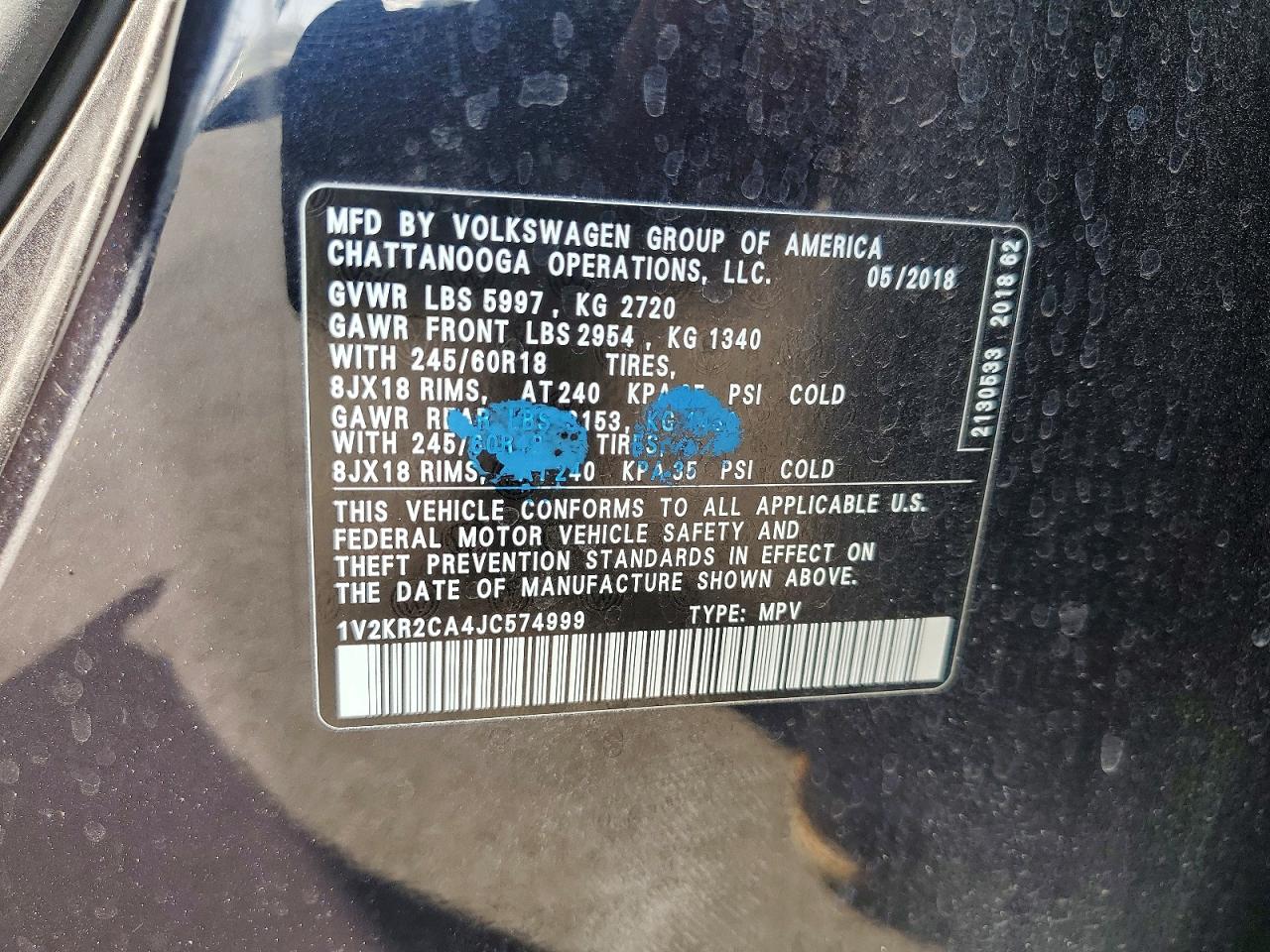 Volkswagen Atlas Se