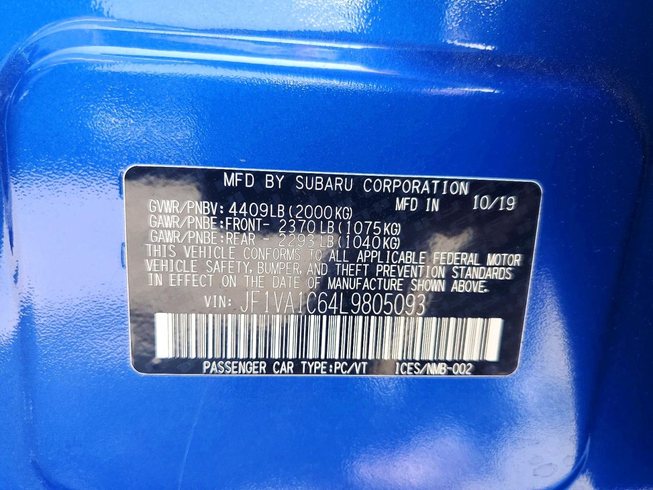 Subaru WRX Premium
