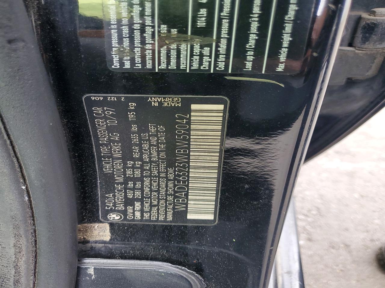 BMW 5 Series I Automatic