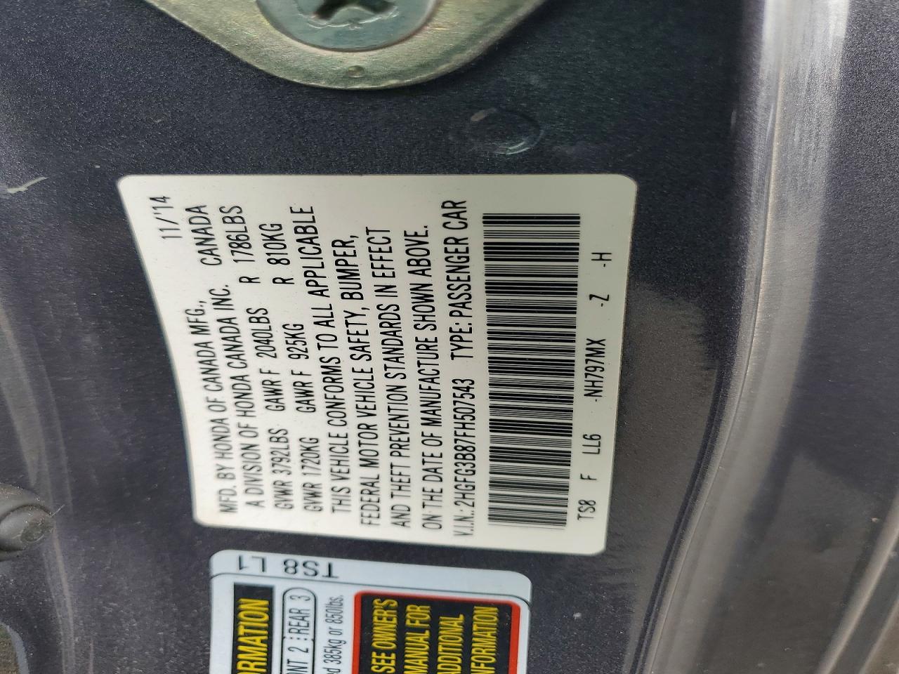 Honda Civic Ex
