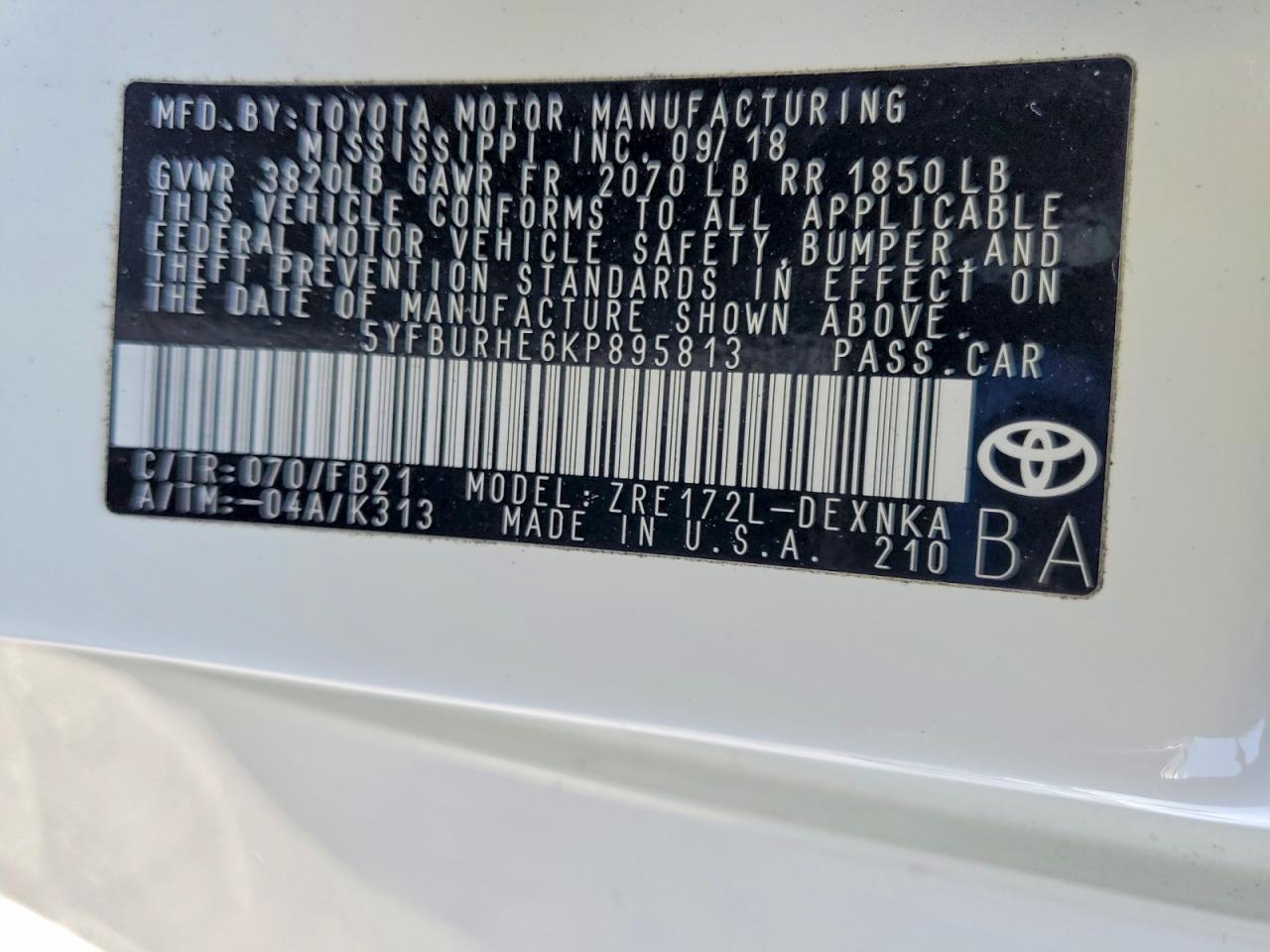 Toyota Corolla