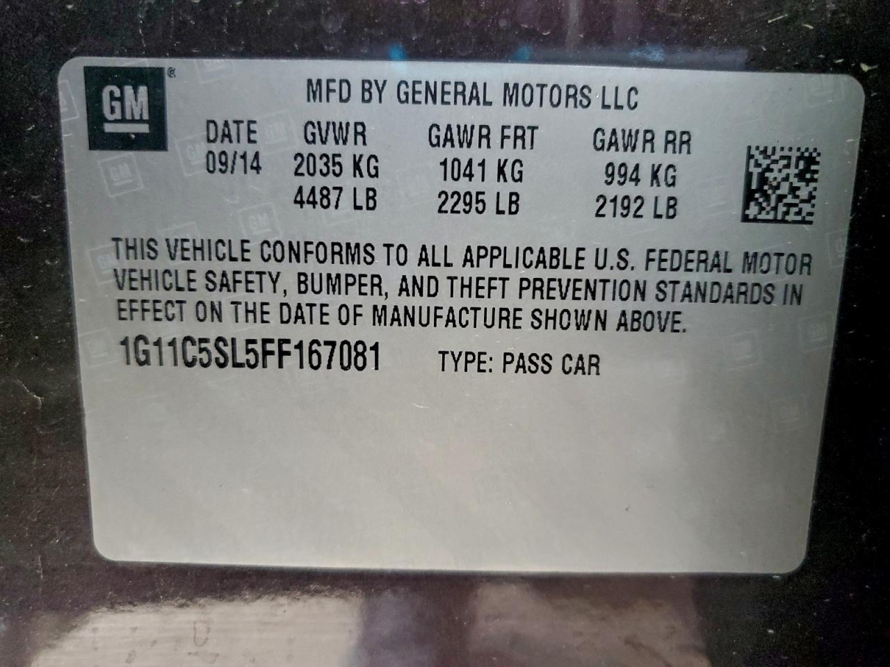 Chevrolet Malibu 1lt
