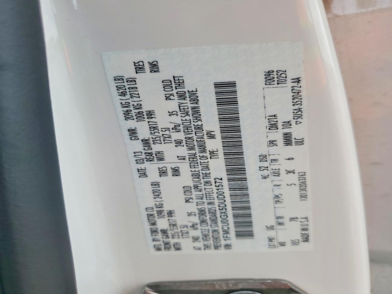 Ford Escape Se