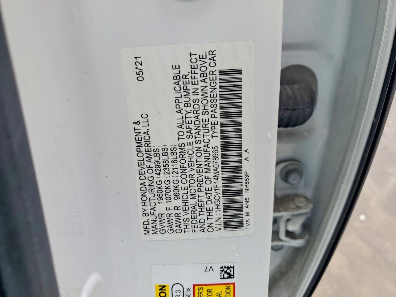 Honda Accord Lx