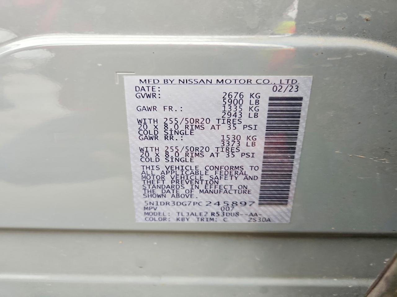 Nissan Pathfinder Platinum