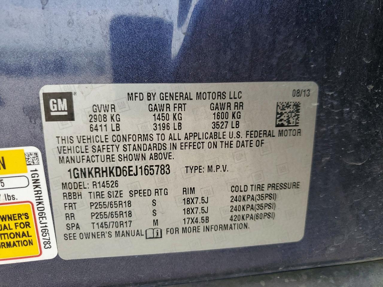 Chevrolet Traverse Lt