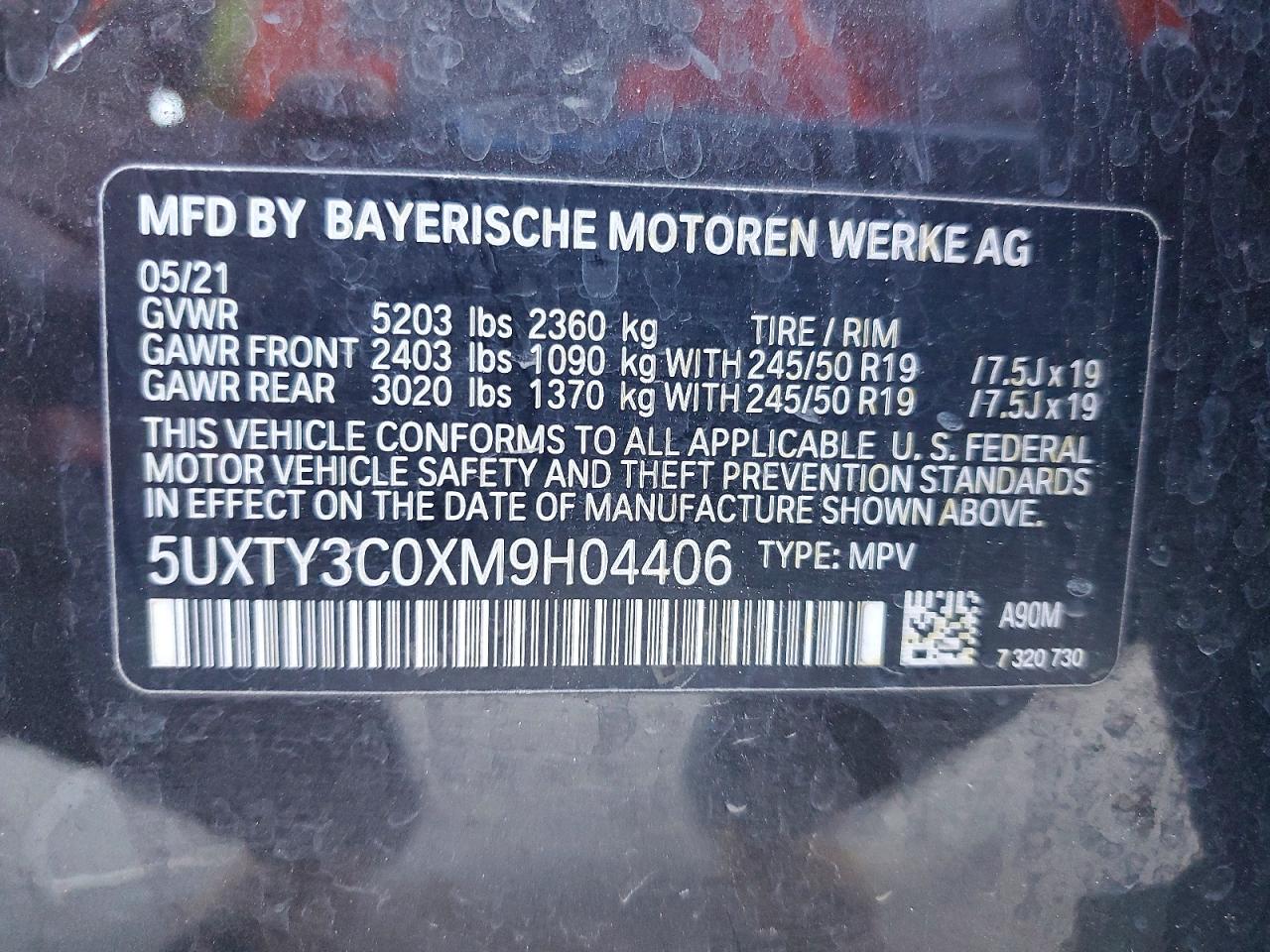 BMW X Series Sdrive30i