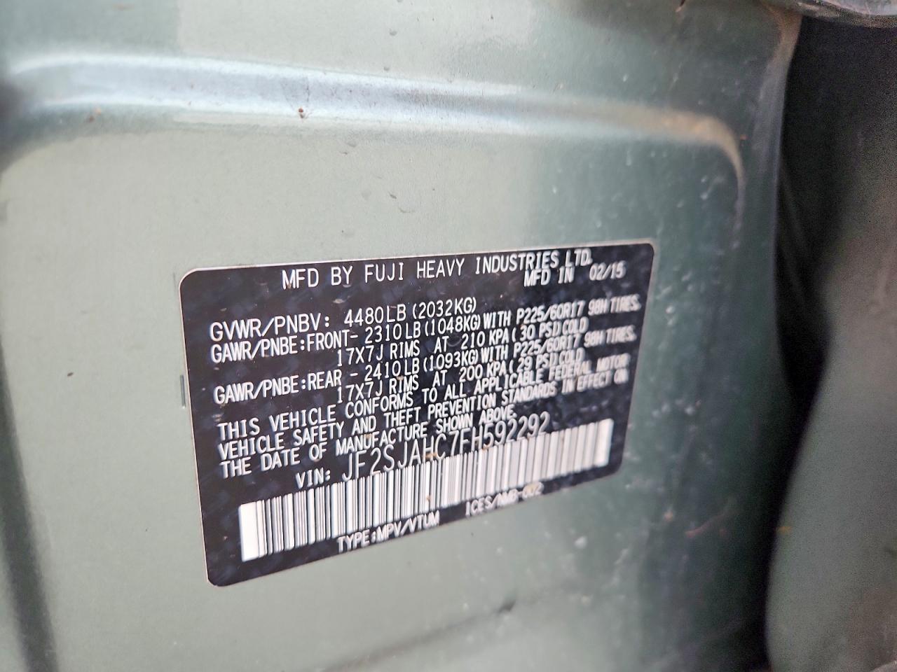 Subaru Forester 2.5i Limited