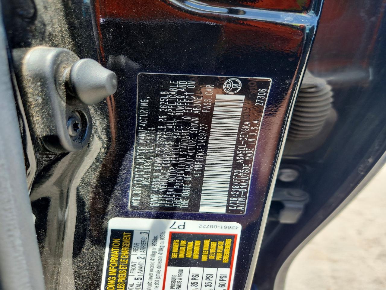 Toyota Camry Se
