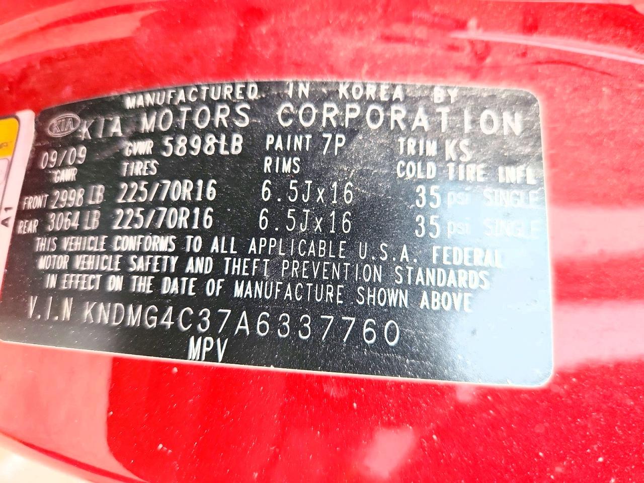 Kia Sedona Lx