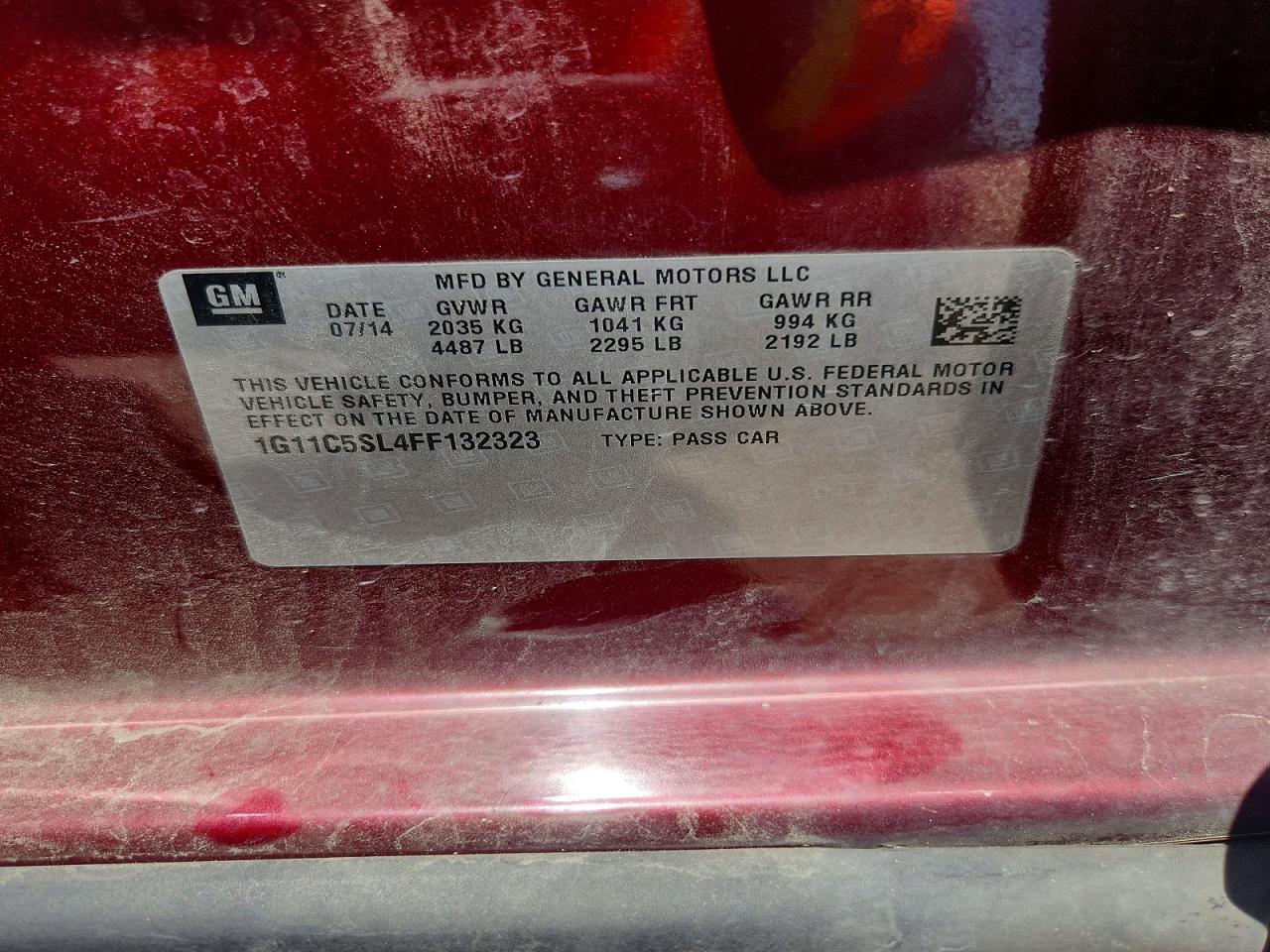 Chevrolet Malibu 1lt