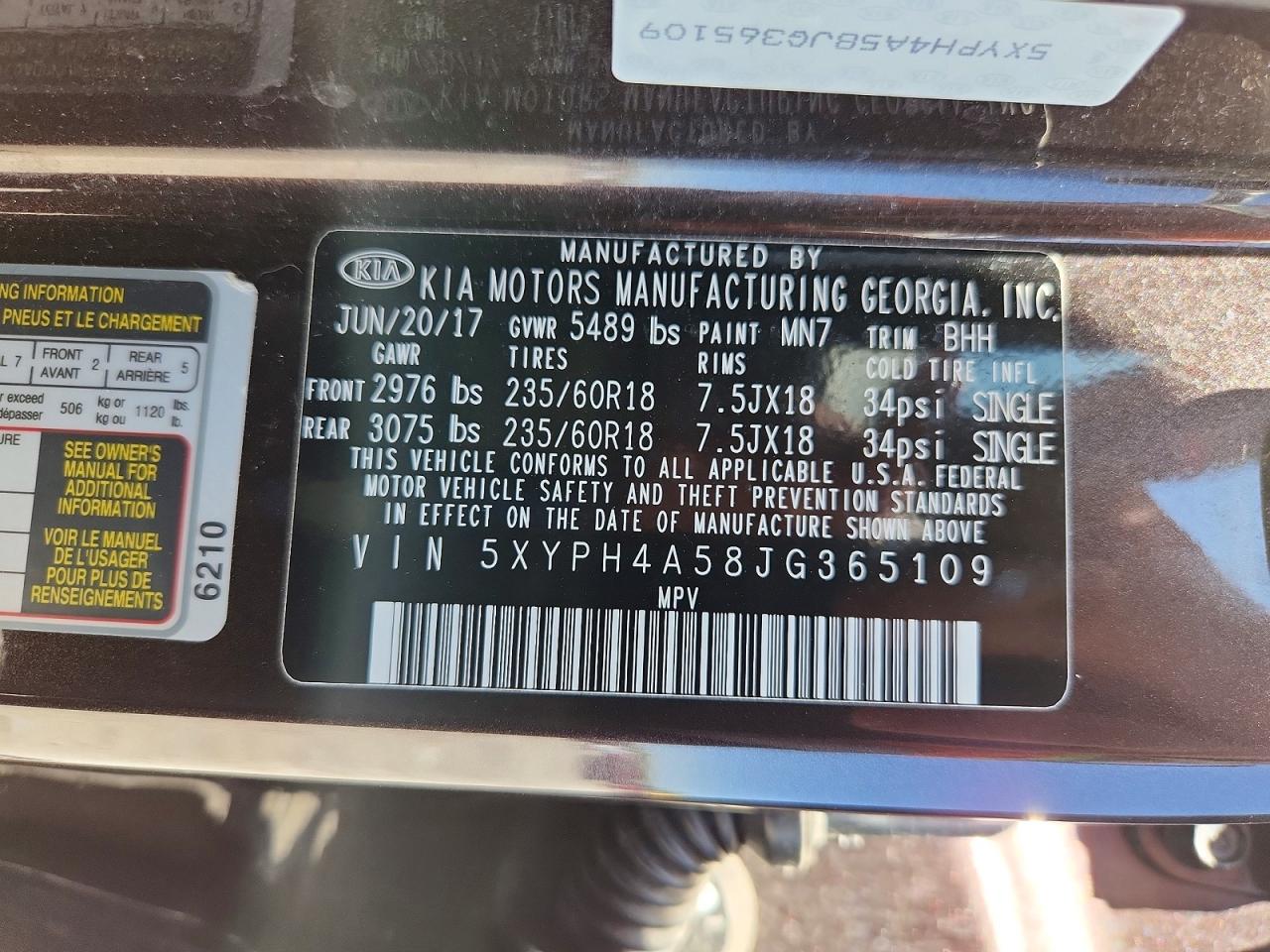 Kia Sorento Ex