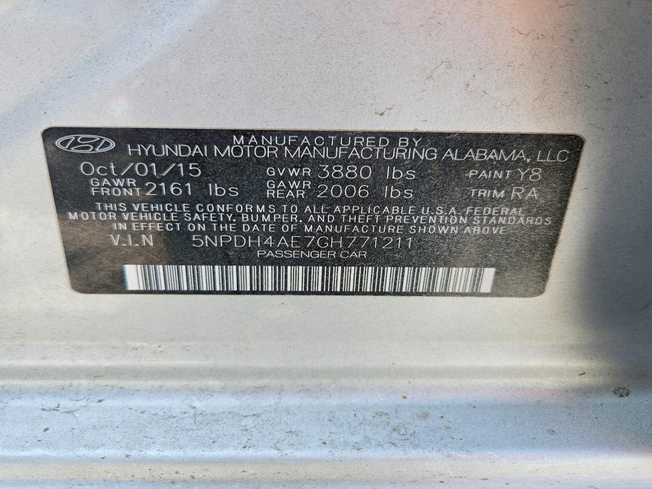 Hyundai ELANTRA Se