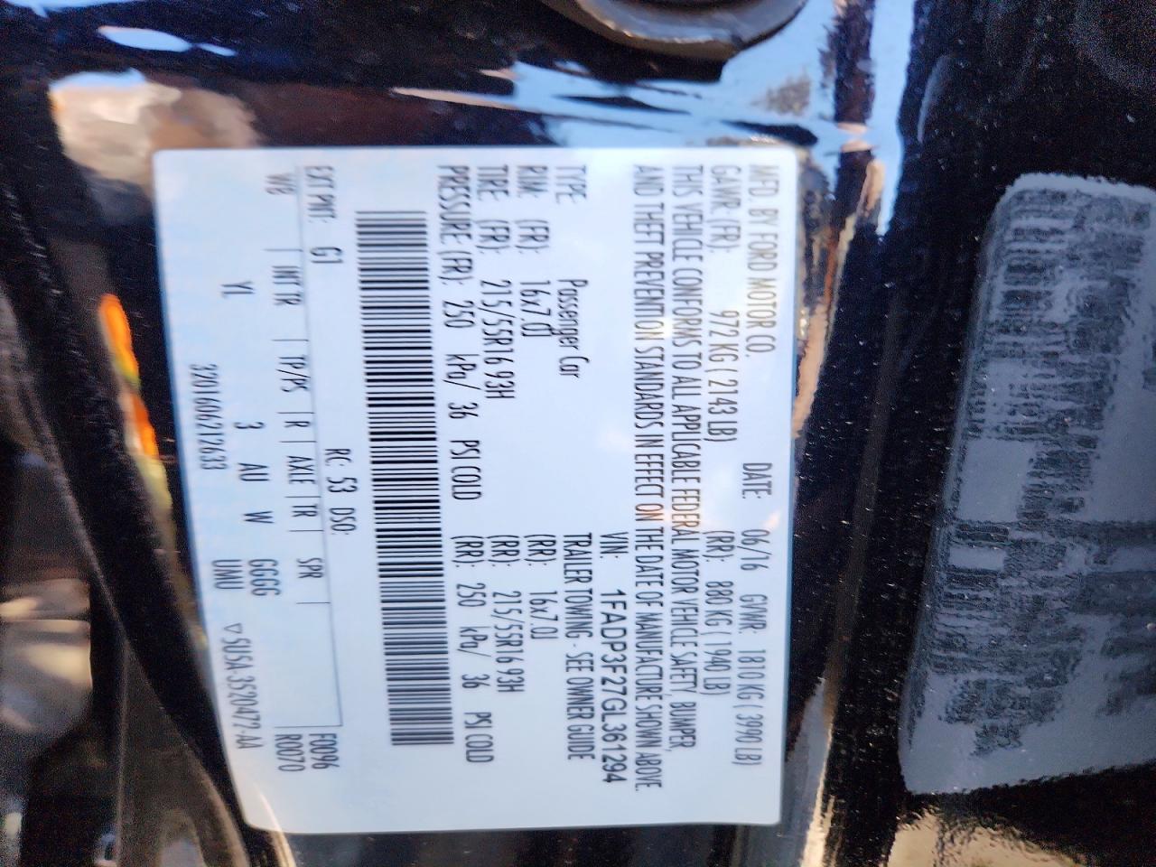 Ford Focus Se