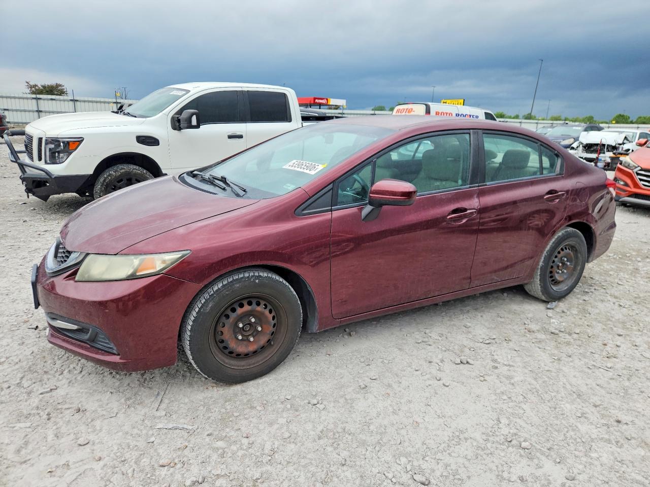 Salvage Honda Civic Image