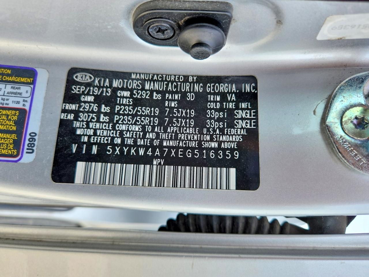 Kia Sorento Sx
