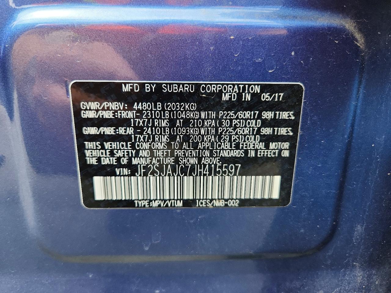 Subaru Forester 2.5i Limited