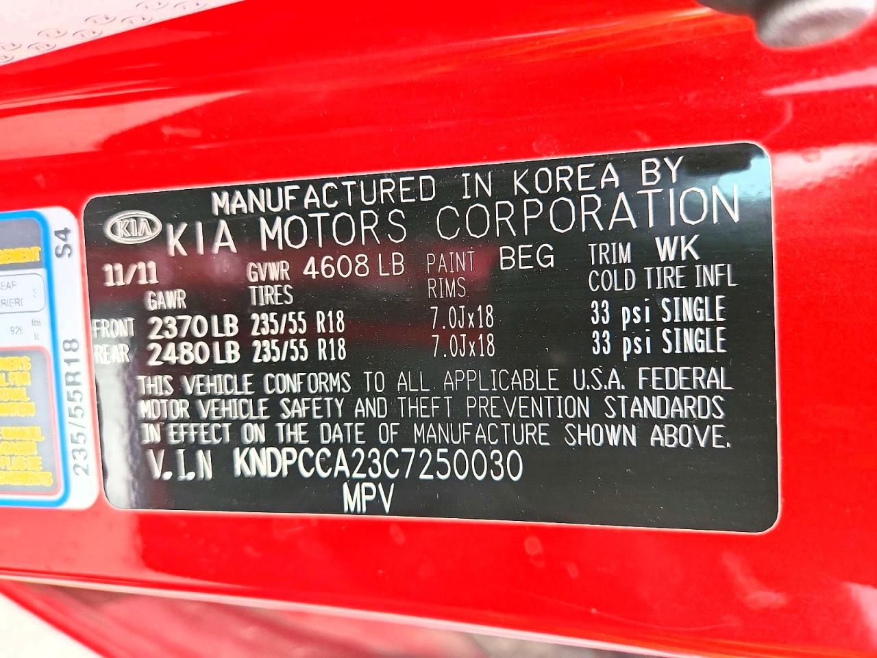 Kia Sportage Ex