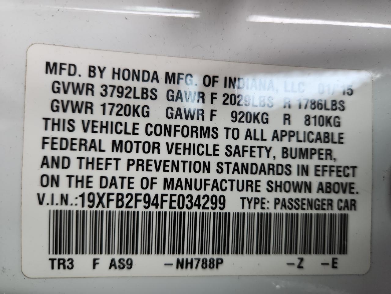 Honda Civic Exl