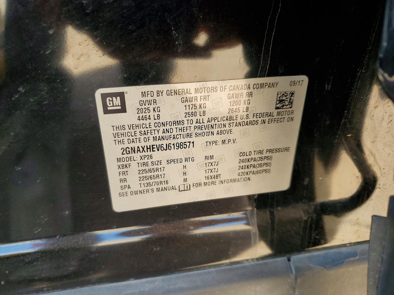 Chevrolet Equinox Ls