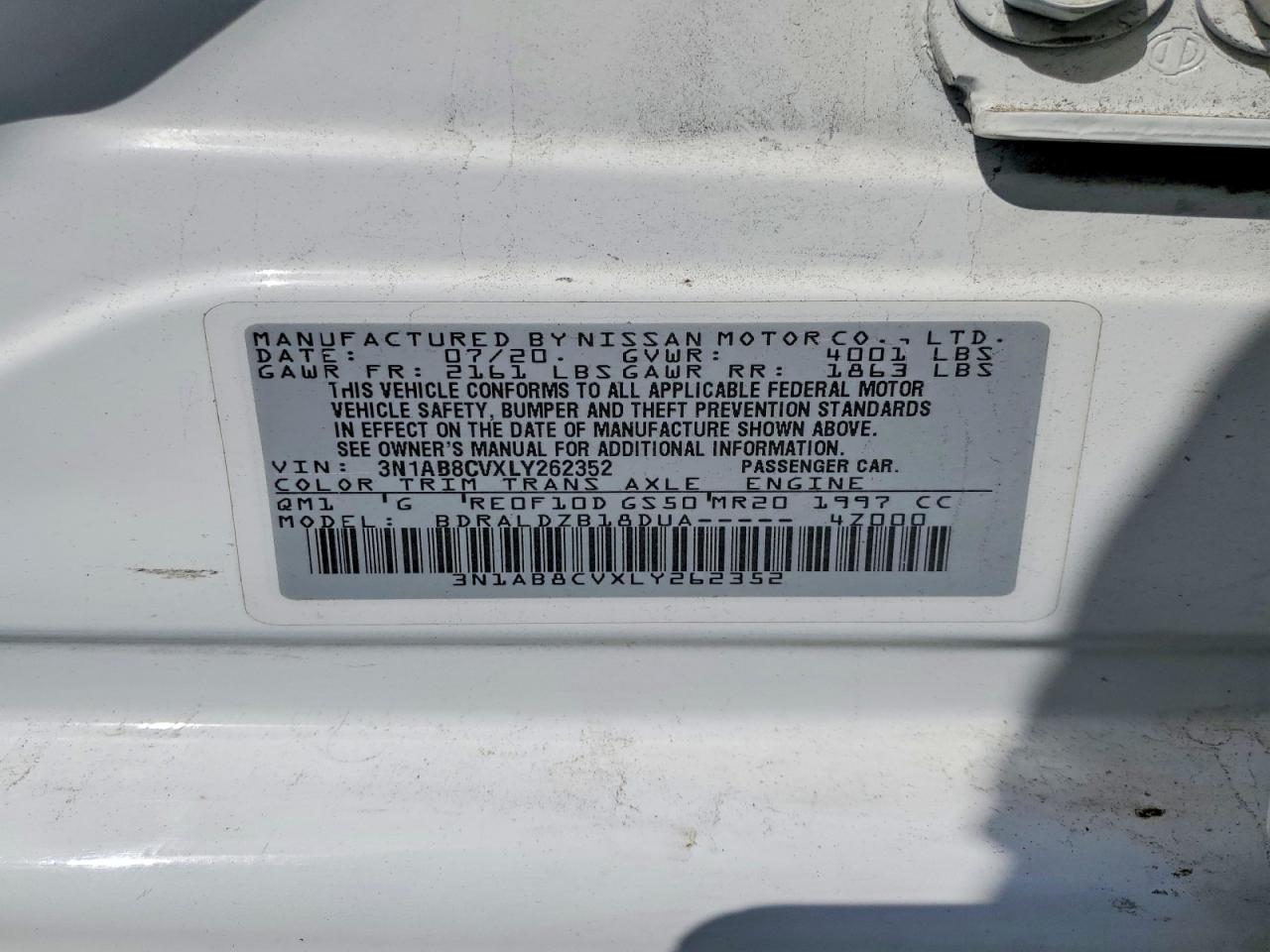 Nissan Sentra Sv