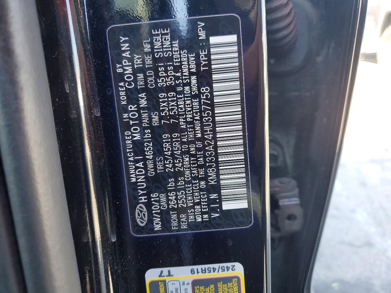 Hyundai TUCSON Limited