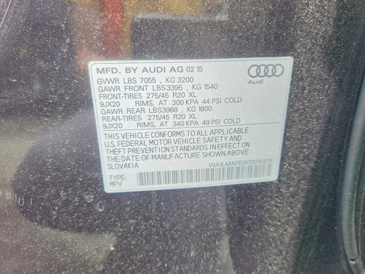 Audi Q7 Tdi Premium Plus