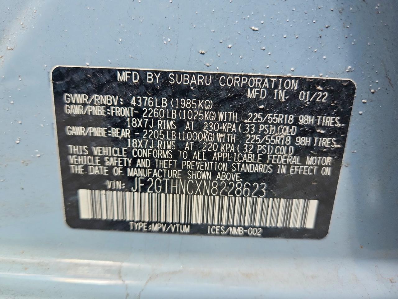 Subaru Crosstrek Limited