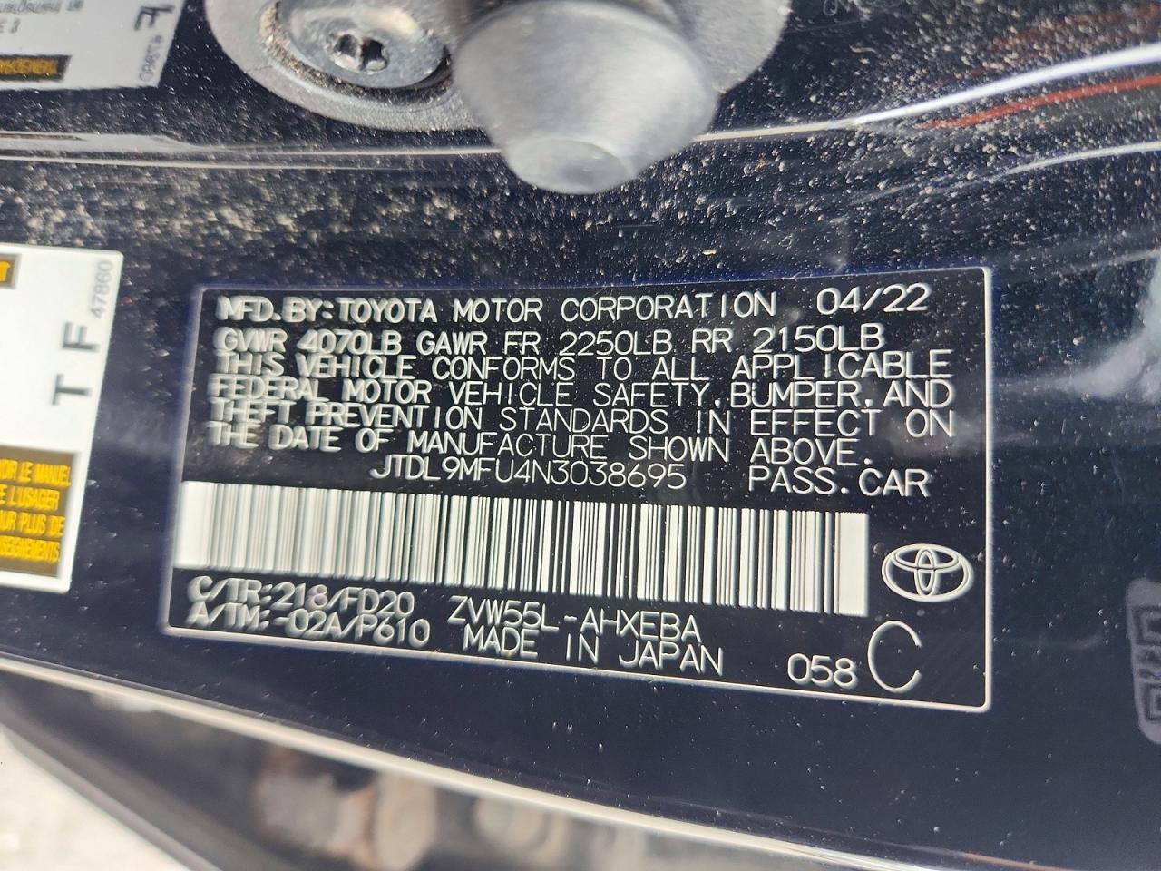 Toyota Prius Le Le Awd-e