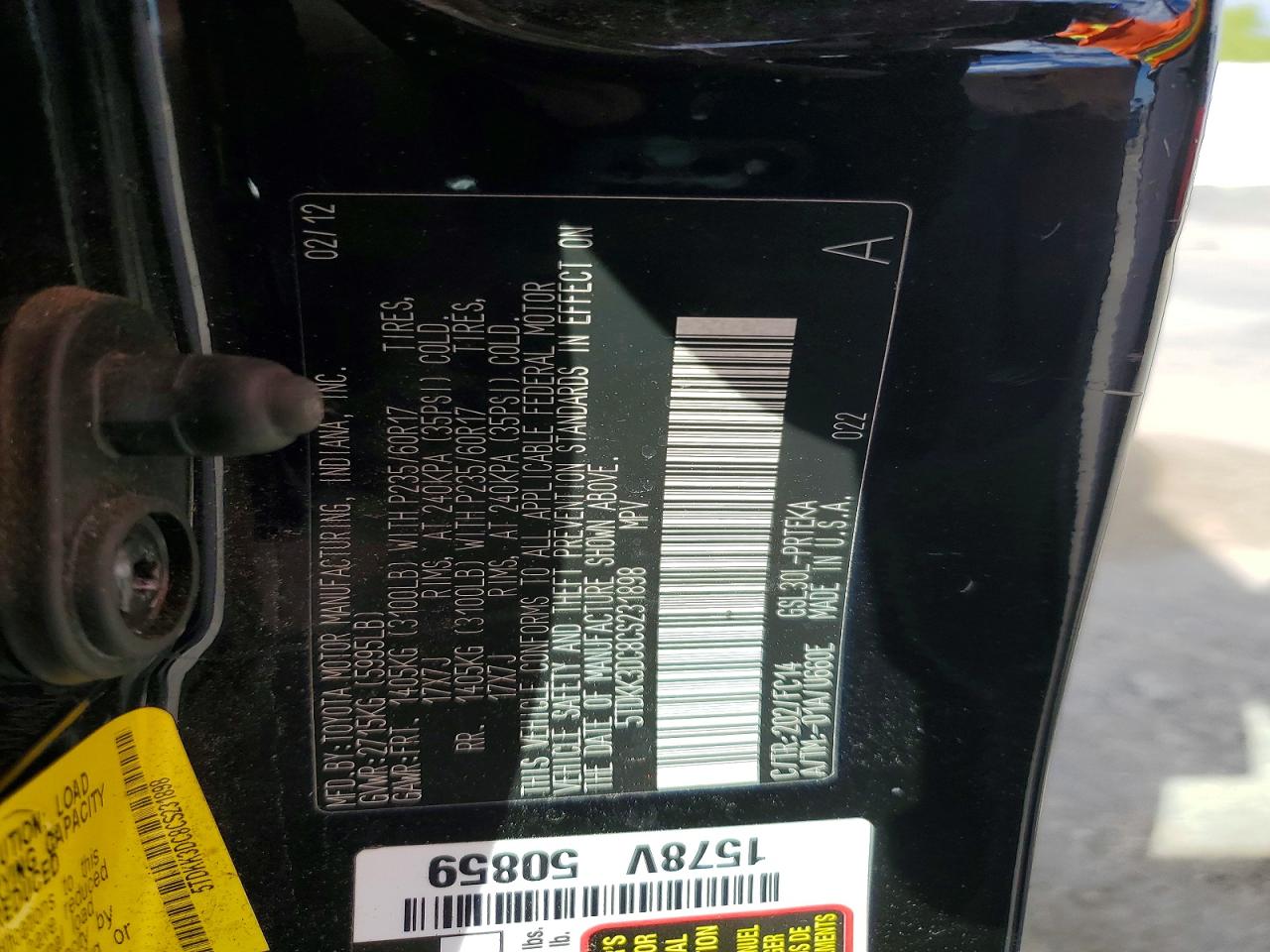 Toyota Sienna Le
