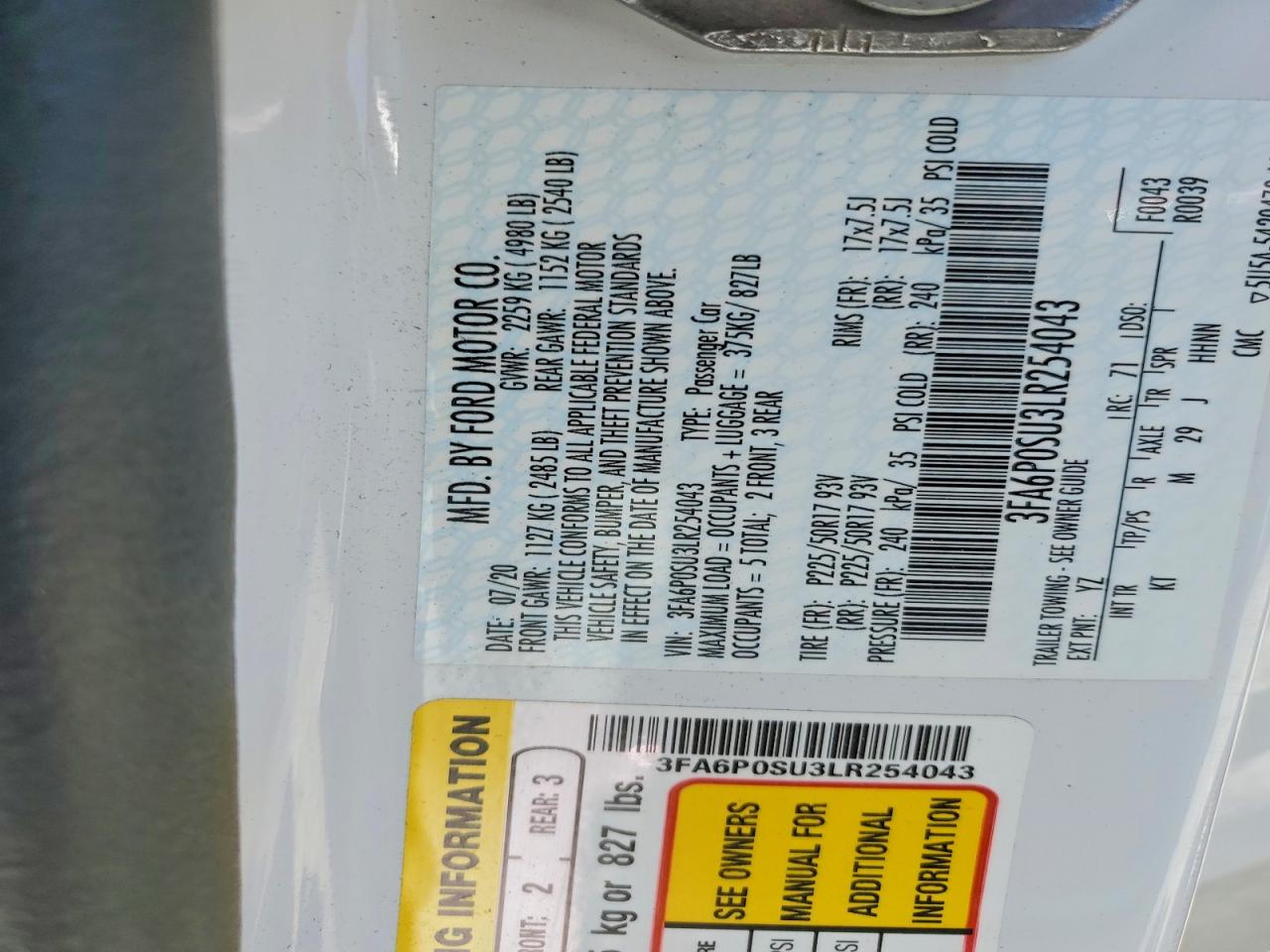 Ford Fusion Titanium