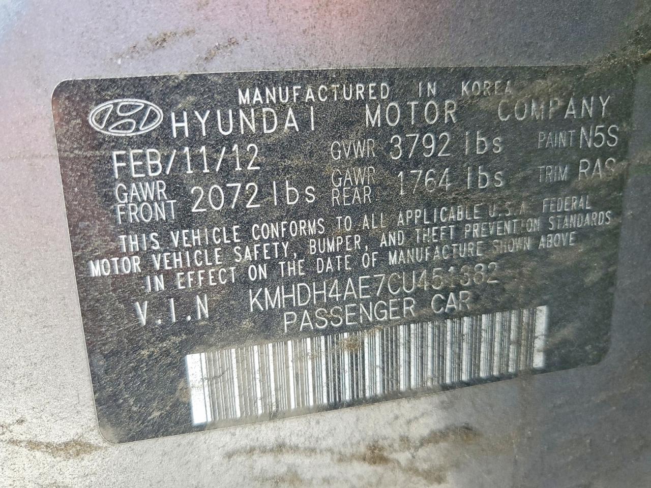 Hyundai ELANTRA Gls