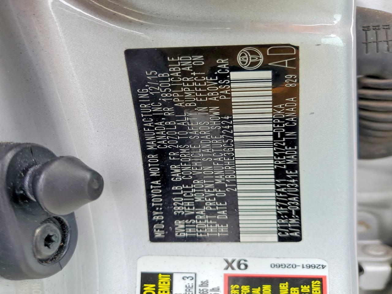 Toyota Corolla L