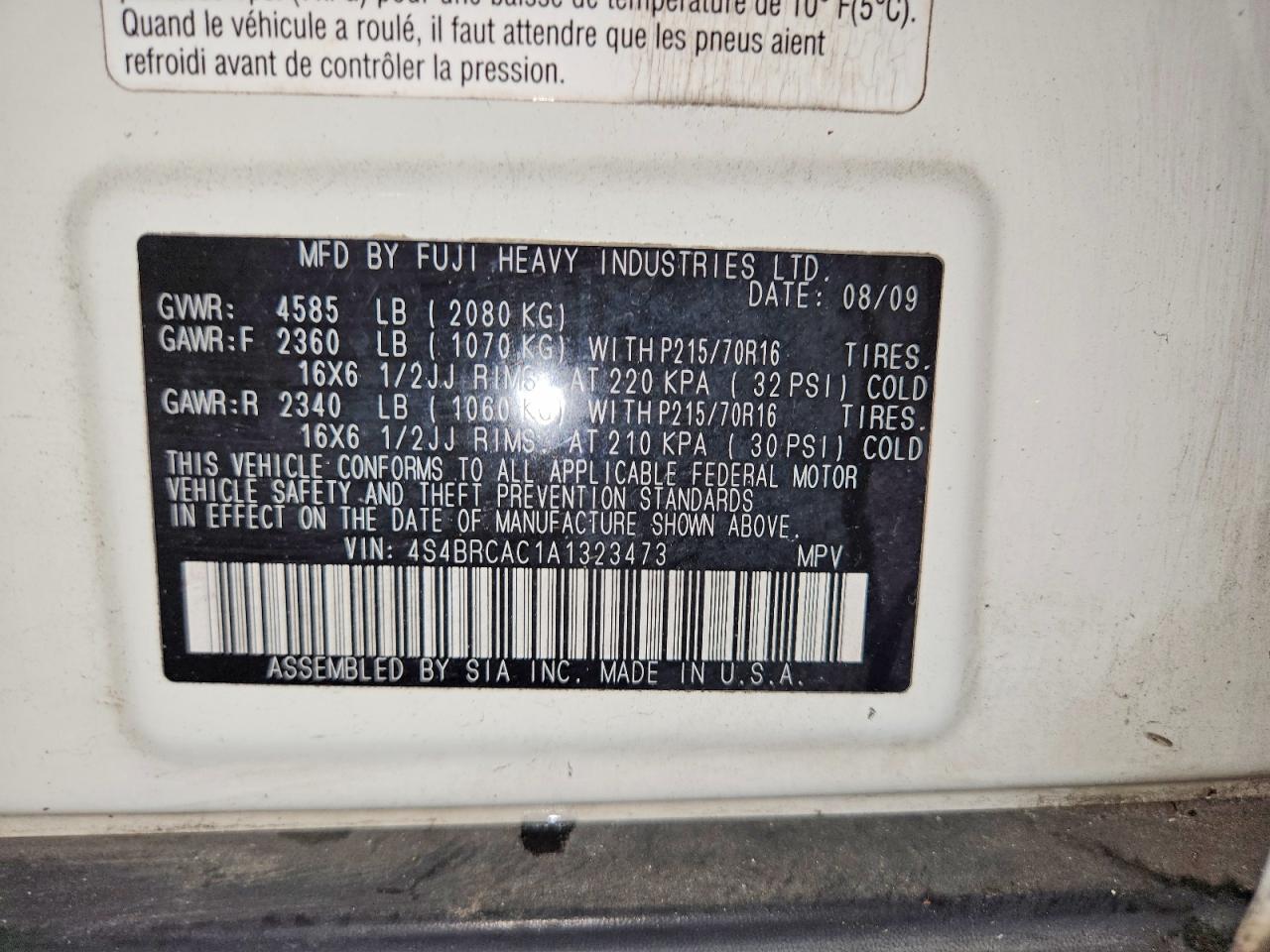 Subaru Outback 2.5i