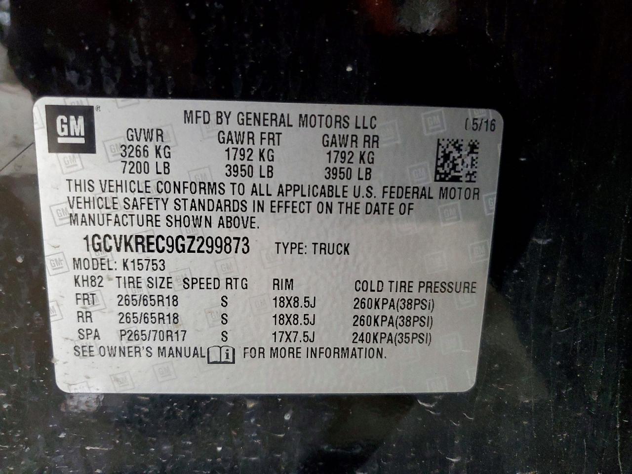 Chevrolet Silverado K1500 Lt