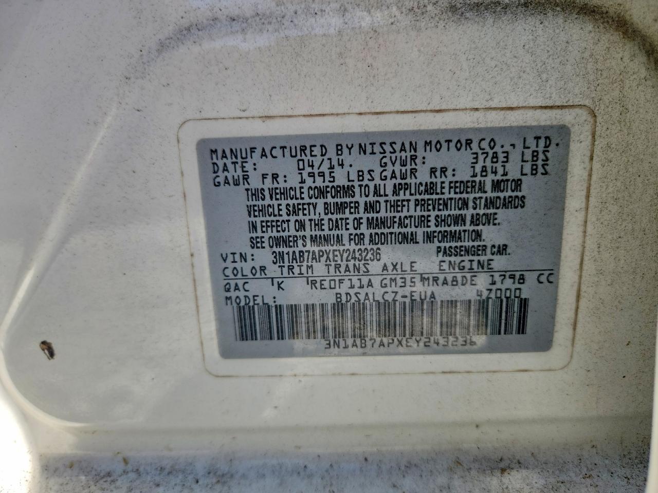 Nissan Sentra S