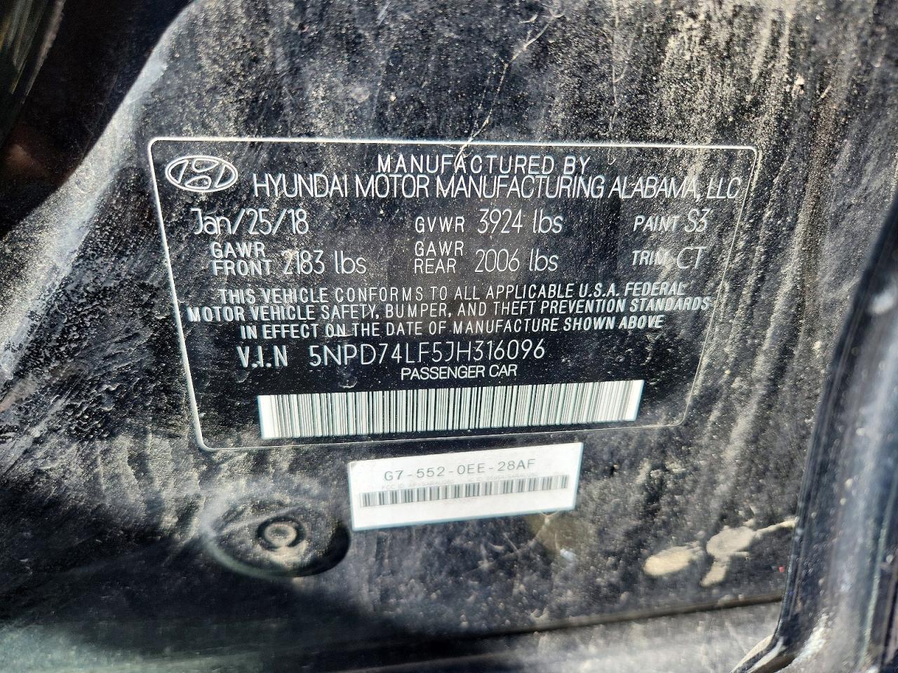 Hyundai ELANTRA Se