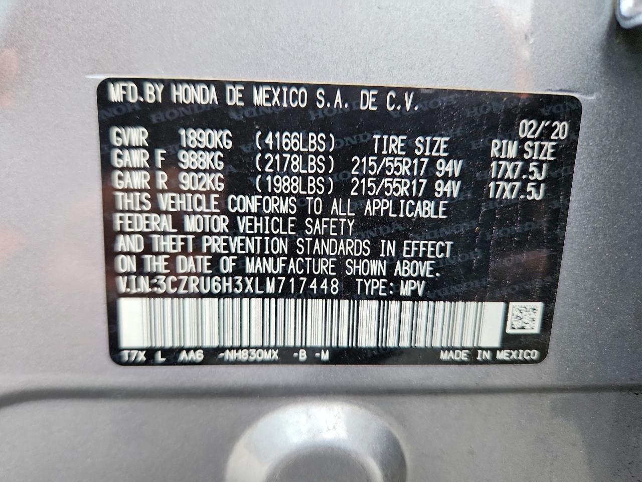 Honda HR-V Lx